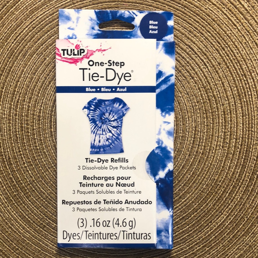 Tulip Tie-Dye Refill Blue One-Step